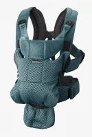 Эргорюкзак babybjorn move air mesh серо-зелёный